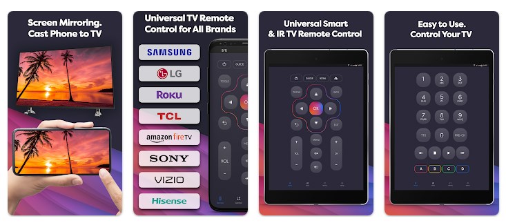 UniMote - Universal Smart TV Remote Control